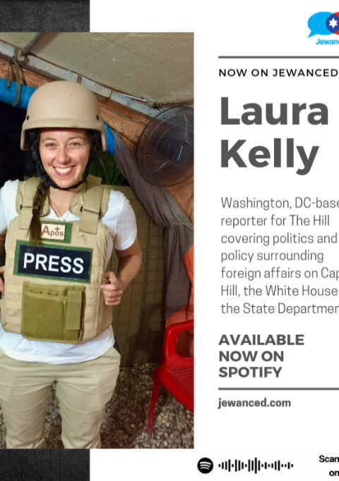 Episode #31 – Laura Kelly, D.C. based foreign policy reporter for The Hill, covering Capitol Hill & the White House