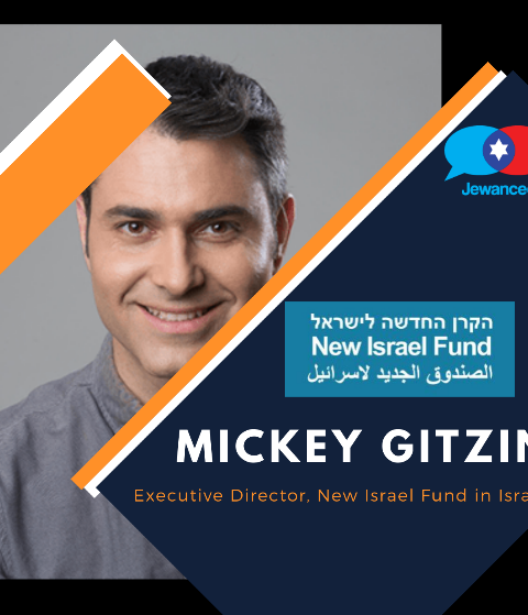 Episode #38 – Mickey Gitzin, Executive Director of the New Israel Fund in Israel